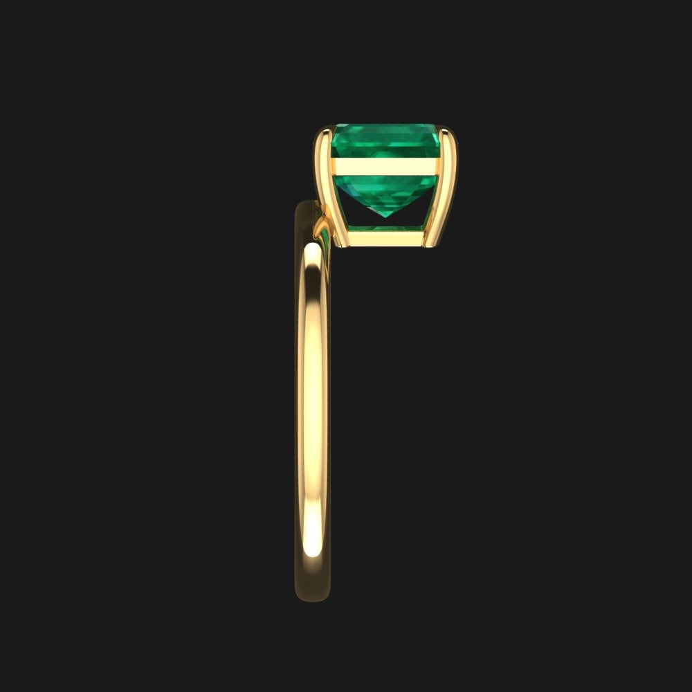 Jenn Coburn Emerald Ring