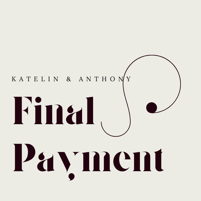 Katelin & Anthony - Wedding Bands & Engagement Rings Final Deposit - Engagement Ring Only