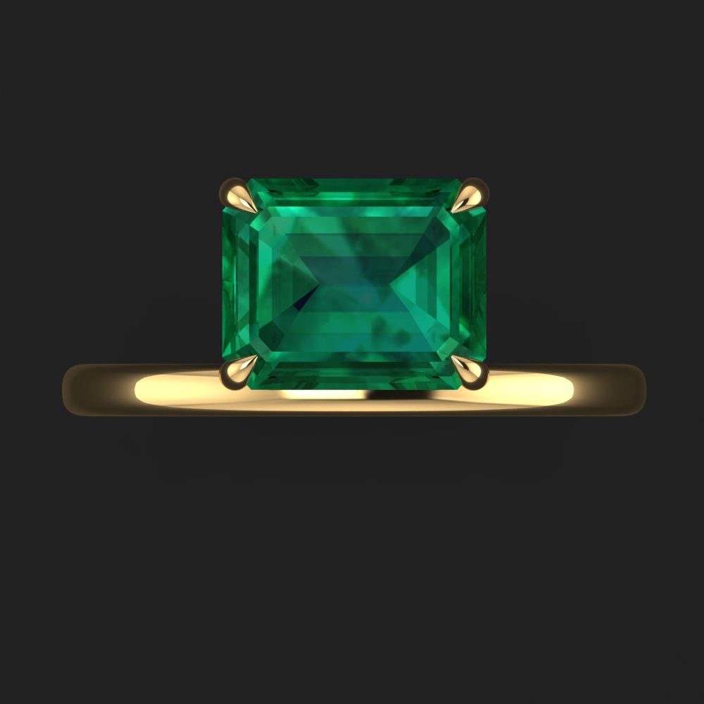 Jenn Coburn Emerald Ring