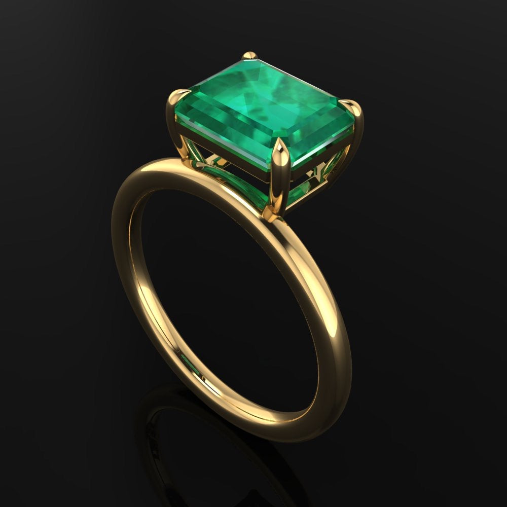 Jenn Coburn Emerald Ring
