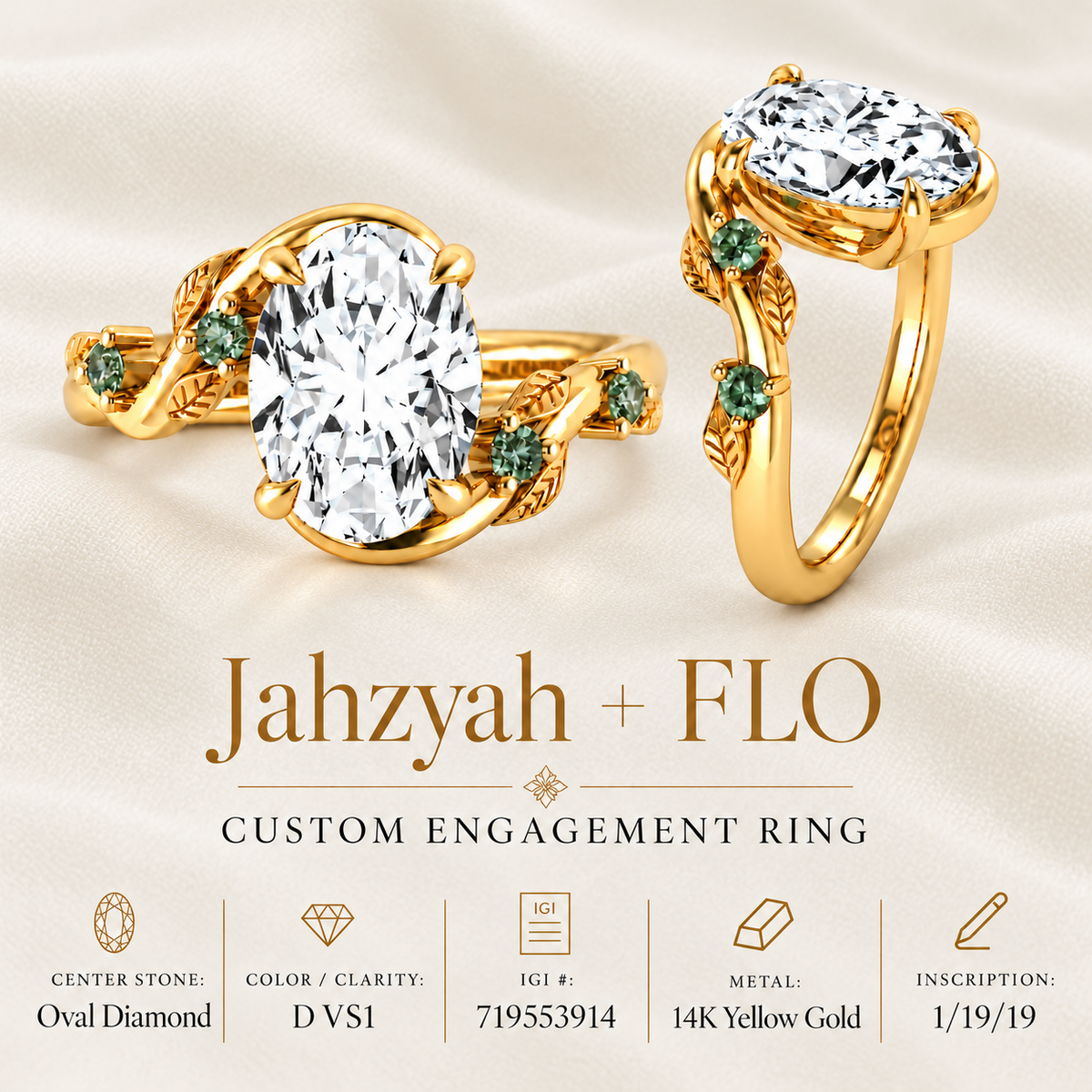 Flo & Jahzyah - Engagement Ring
